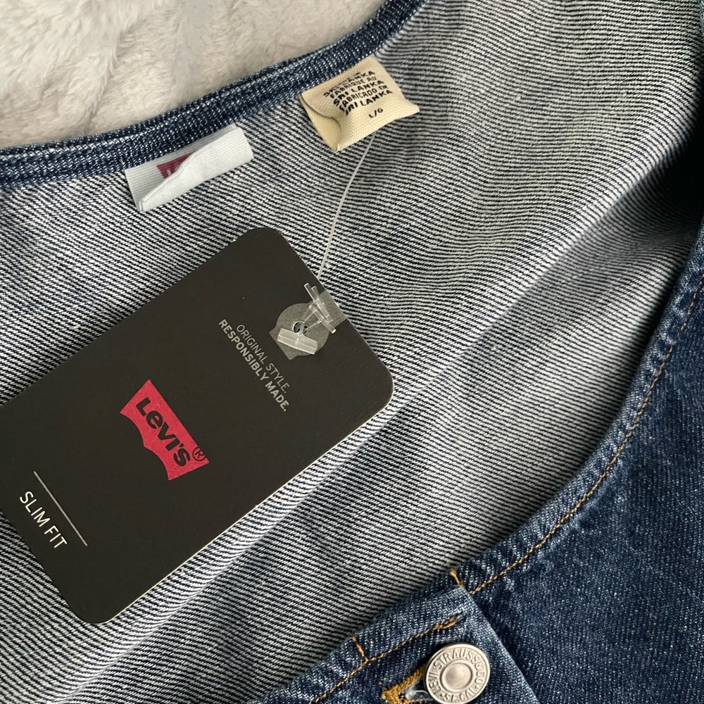 Levi’s Weston Denim Corset - Picture 9 of 11